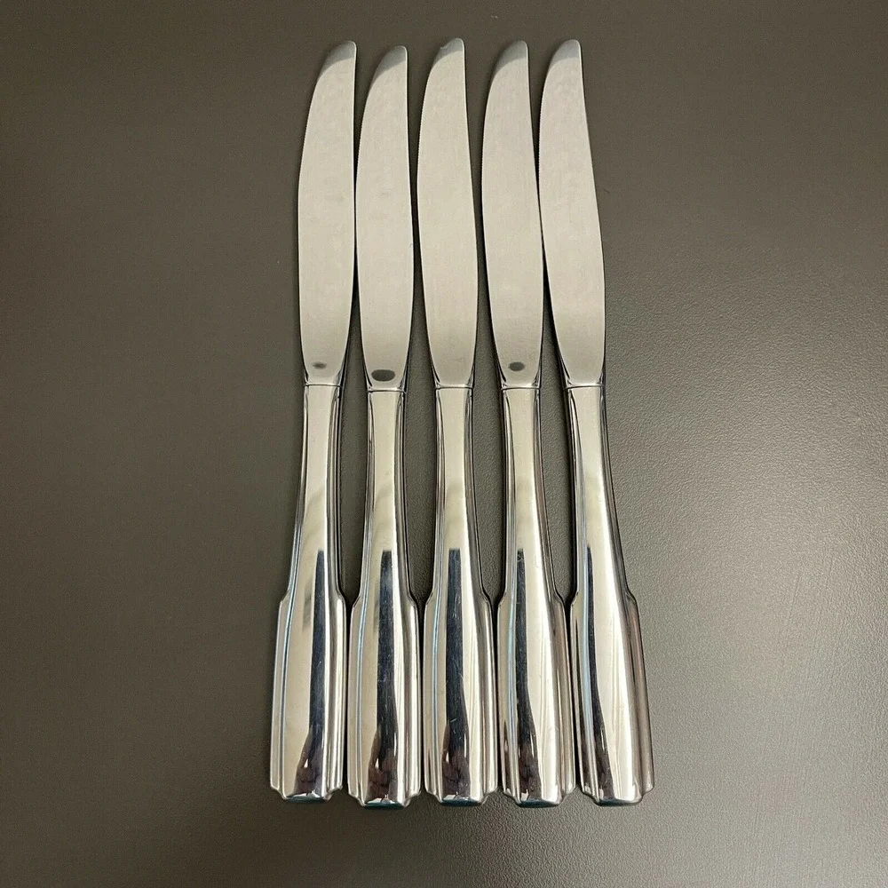 Oneida Fremont USA Stainless Steel Knives Lot‎ of 5